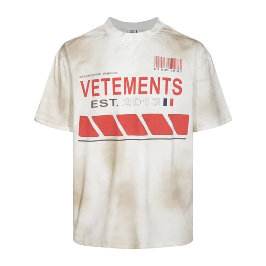 Vetements Logo Tie-Dye T-Shirt ヴェトモン ロゴ タイダイ Tシャツ