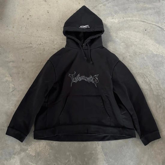 Vetements Logo Hoodie ヴェトモン ロゴ パーカー
