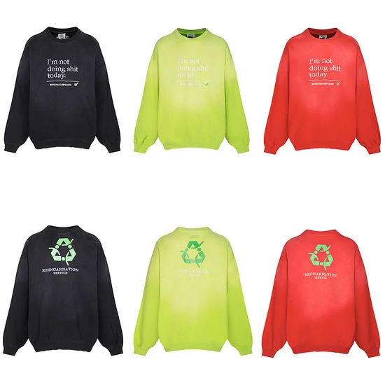 Vetements Logo Crew Neck Sweatshirt ヴェトモン ロゴ クルーネック スウェットシャツ