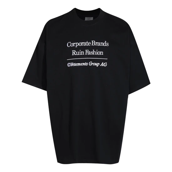 Vetements Logo T-Shirt ヴェトモン ロゴ Tシャツ