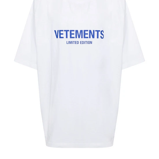 Vetements Logo Oversized T-Shirt ヴェトモン ロゴ オーバーサイズ Tシャツ