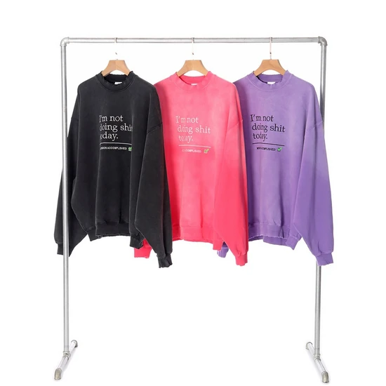 Vetements Logo Crew Neck Sweatshirt ヴェトモン ロゴ クルーネック スウェットシャツ