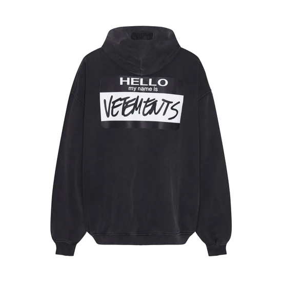 Vetements Logo Zip-Up Hoodie ヴェトモン ロゴ ジップアップ パーカー
