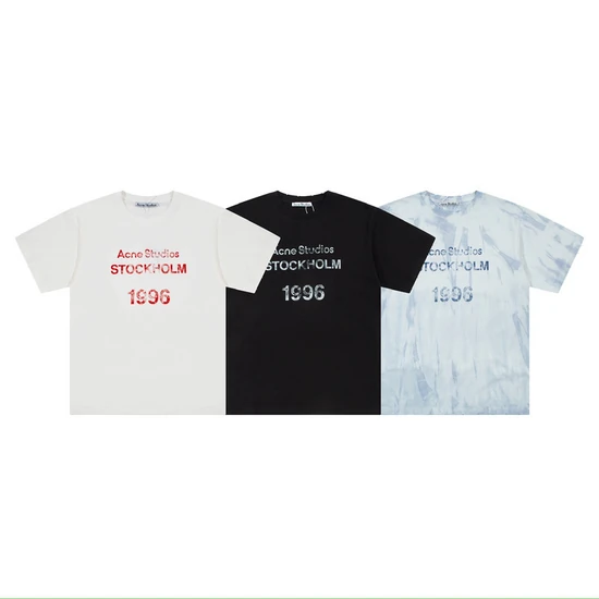 Acne Studios Logo Crew Neck T-Shirt アクネ ストゥディオズ ロゴ クルーネック Tシャツ