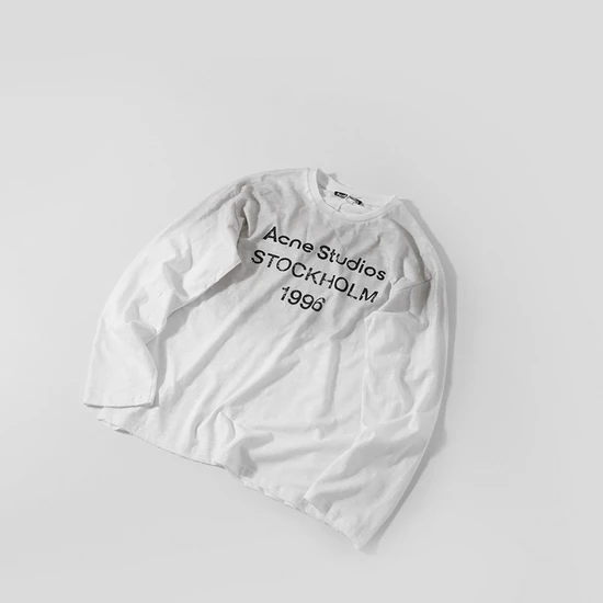 Acne Studios Logo Long Sleeve T-Shirt アクネ ストゥディオズ ロゴ ロング スリーブ Tシャツ