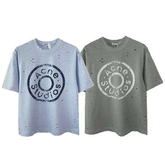 Acne Studios Logo Distressed T-Shirt アクネ ストゥディオズ ロゴ ディストレスド Tシャツ