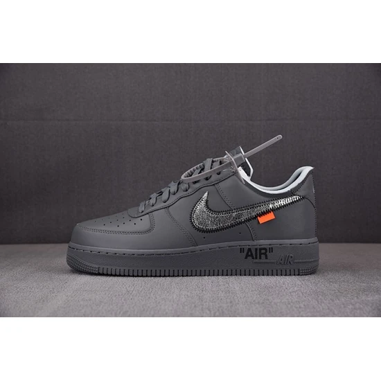 Off-White x Nike Logo Air Force1 Low Ghost Grey オフ-ホワイト ナイキ エアフォース1 ロウ ゴーストグレイ
