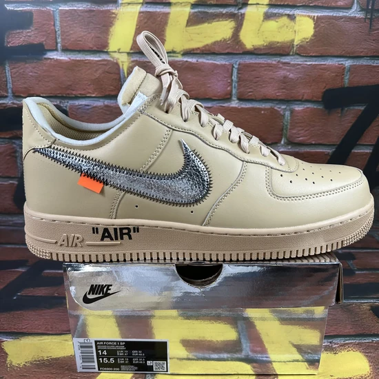 Virgil Abloh × Nike Air Force 1 Low Sesame FD6900-200 ヴァージル・アブロー × ナイキ エアフォース1 ロー セサミ