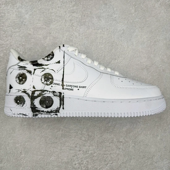 Supreme × COMME des GARCONS SHIRT × Nike Air Force 1 Low White 923044-100 シュプリーム × コムデギャルソン シャツ × ナイキ エアフォース1 ロー ホワイト