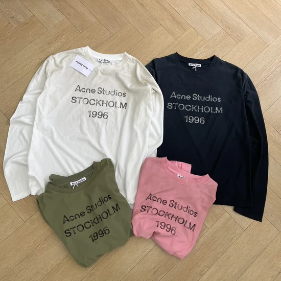 Acne Studios Logo Long Sleeve T-Shirt アクネ ストゥディオズ ロゴ ロング スリーブ Tシャツ
