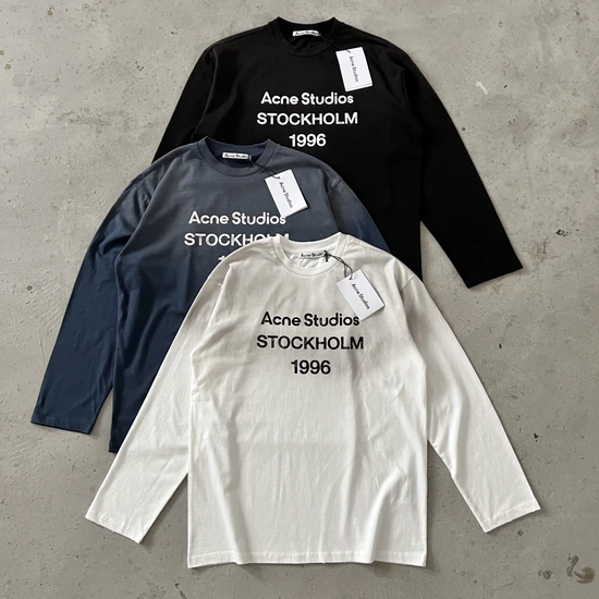 Acne Studios Logo Long Sleeve T-Shirt アクネ ストゥディオズ ロゴ ロング スリーブ Tシャツ
