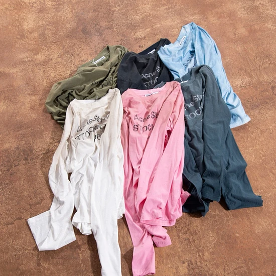 Acne Studios Logo Long Sleeve T-Shirt アクネ ストゥディオズ ロゴ ロングスリーブ Tシャツ