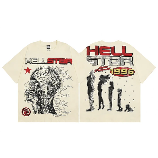 Hellstar Logo Crew Neck T-Shirt ヘルスター ロゴ クルーネック Tシャツ