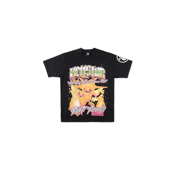 Hellstar Logo World Tour T-Shirt ヘルスター ロゴ ワールド ツアー Tシャツ