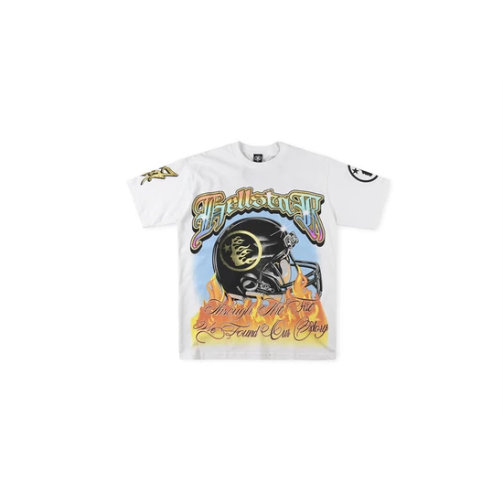 Hellstar Logo Graphic Crew Neck T-Shirt ヘルスター ロゴ グラフィック クルーネック Tシャツ