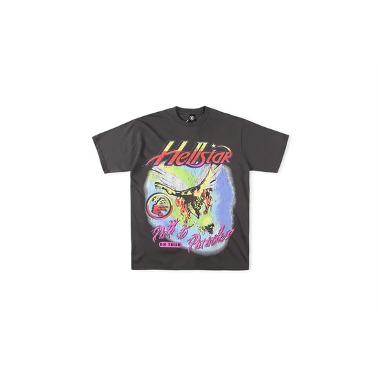 Hellstar Logo World Tour Graphic T-Shirt ヘルスター ロゴ ワールド ツアー グラフィック Tシャツ