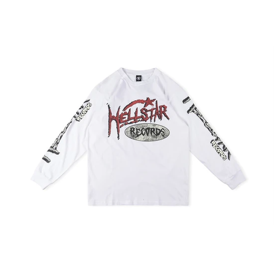 Hellstar Logo Long Sleeve T-Shirt ヘルスター ロゴ ロング スリーブ Tシャツ