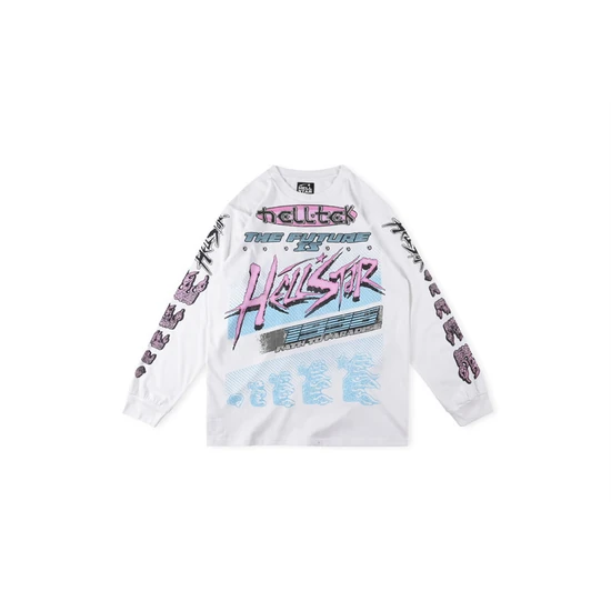 Hellstar Logo Graphic Long Sleeve T-Shirt ヘルスター ロゴ グラフィック ロングスリーブ Tシャツ