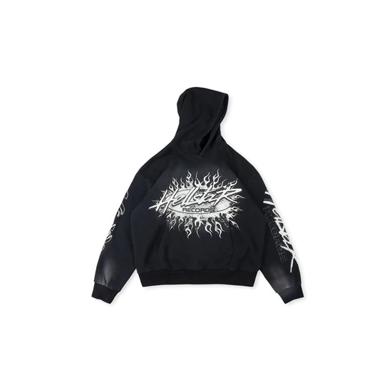 Hellstar Logo Zip-Up Hoodie ヘルスター ロゴ ジップアップ パーカー