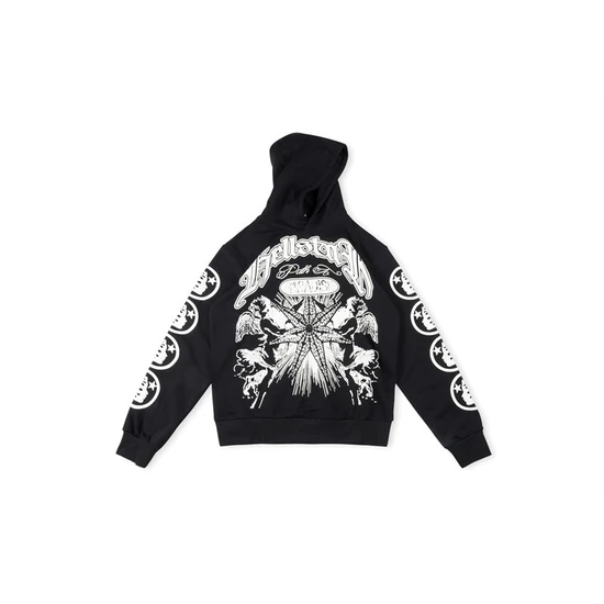 Hellstar Logo Zip-Up Hoodie ヘルスター ロゴ ジップアップ パーカー