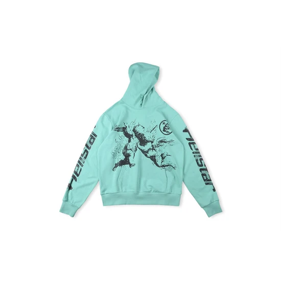 Hellstar Logo Graphic Zip-Up Hoodie ヘルスター ロゴ グラフィック ジップアップ パーカー