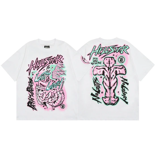 Hellstar Logo Graphic T-Shirt ヘルスター ロゴ グラフィック Tシャツ