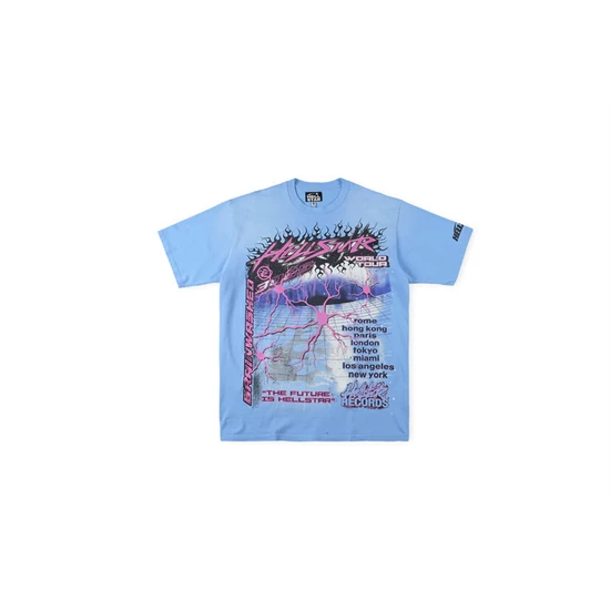 Hellstar Logo World Tour T-Shirt ヘルスター ロゴ ワールド ツアー Tシャツ