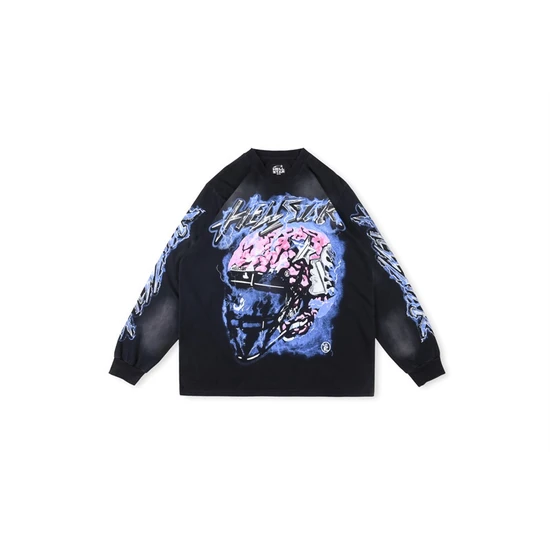 Hellstar Graphic Print Sweatshirt ヘルスター グラフィック プリント スウェットシャツ