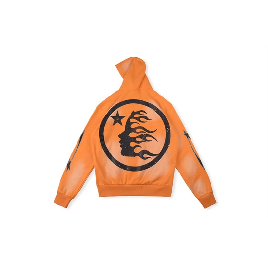 Hellstar Flame Head Graphic Hoodie ヘルスター フレーム ヘッド グラフィック パーカー
