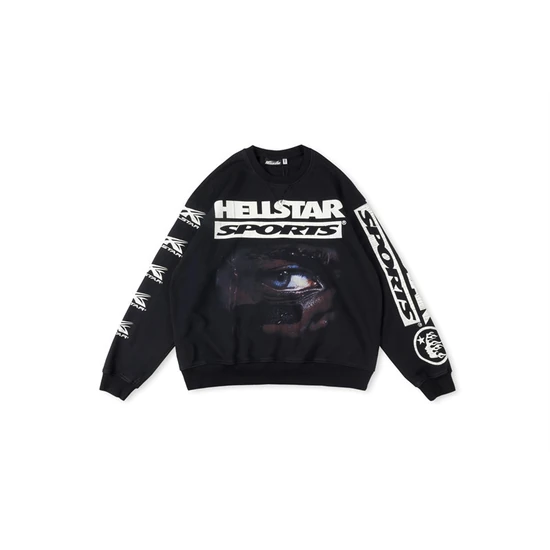 Hellstar Portrait Graphic Logo Sweatshirt ヘルスター ポートレート グラフィック ロゴ スウェットシャツ