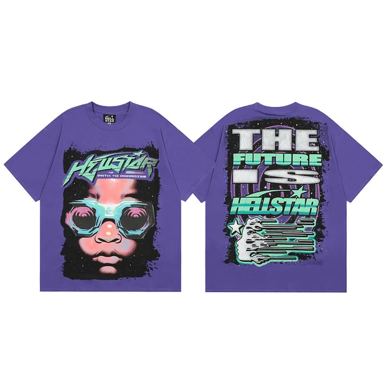 Hellstar Graphic Print T-Shirt ヘルスター グラフィック プリント Tシャツ