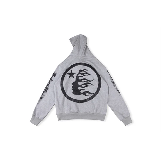 Hellstar Flaming Head Graphic Hoodie ヘルスター フレイミング ヘッド グラフィック パーカー