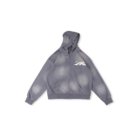 Hellstar Star Graphic Zip-Up Hoodie ヘルスター スター グラフィック ジップアップ パーカー