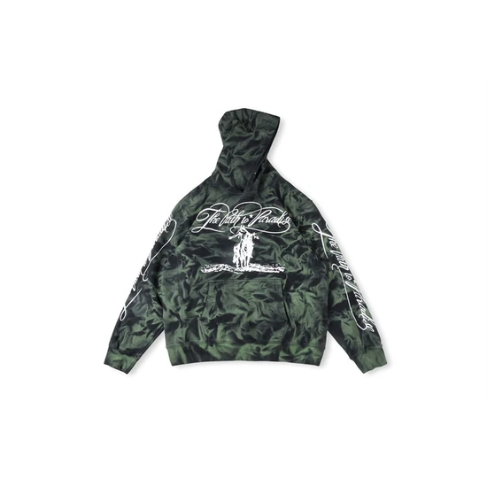 Hellstar Flame Graphic Back Logo Zip-Up Hoodie ヘルスター フレイム グラフィック バック ロゴ ジップアップ パーカー