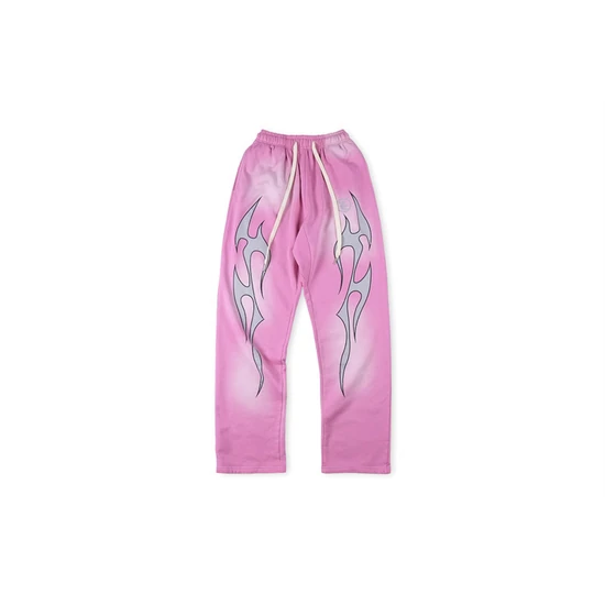 Hellstar Flame Graphic Sweatpants ヘルスター フレイム グラフィック スウェットパンツ
