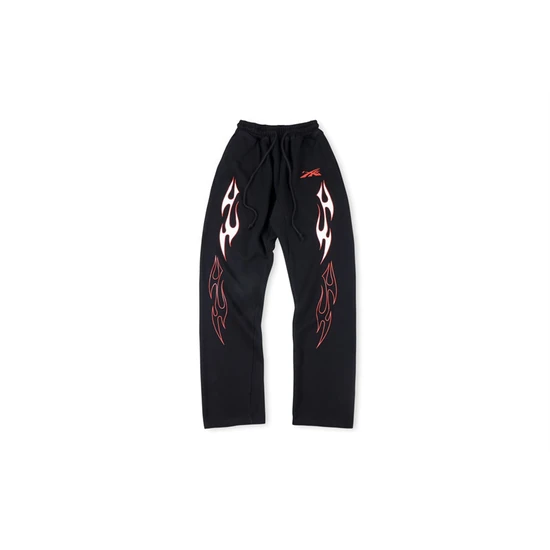 Hellstar Flame Graphic Sweatpants ヘルスター フレイム グラフィック スウェットパンツ