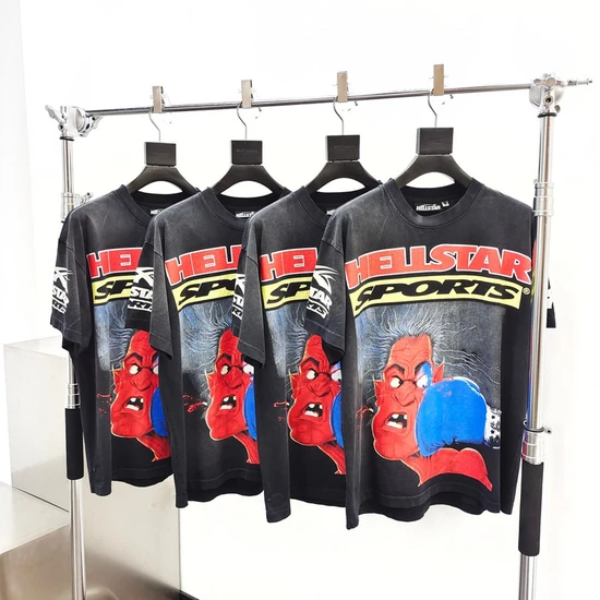 Hellstar Demon Character Graphic T-Shirt ヘルスター デーモン キャラクター グラフィック Tシャツ