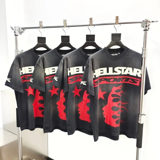 Hellstar Flame Head Graphic T-Shirt ヘルスター フレーム ヘッド グラフィック Tシャツ