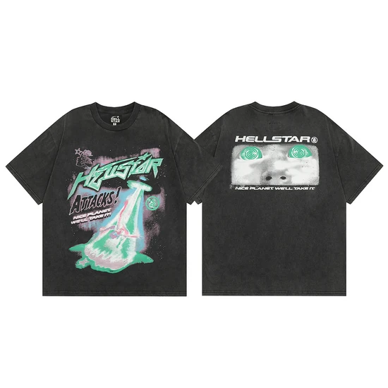 Hellstar Logo Graphic T-Shirt ヘルスター ロゴ グラフィック Tシャツ
