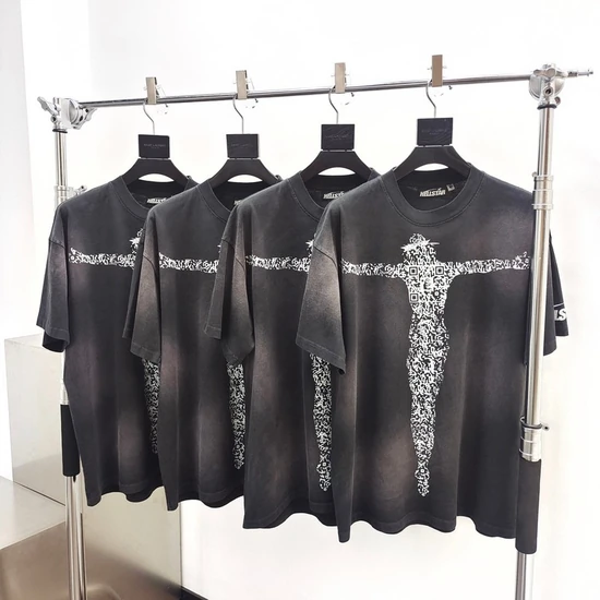 Hellstar Cross Graphic T-Shirt ヘルスター クロス グラフィック Tシャツ