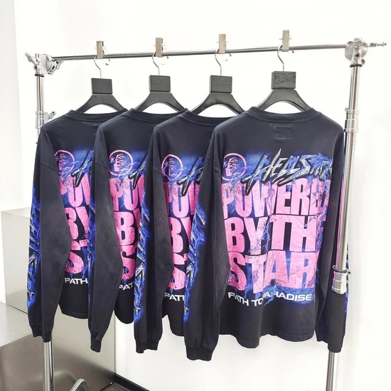 Hellstar Brain Graphic Lightning Sweatshirt ヘルスター ブレイン グラフィック ライトニング スウェットシャツ