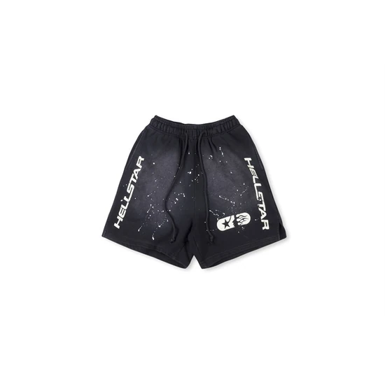 Hellstar Splatter Print Logo Shorts ヘルスター スプラッター プリント ロゴ ショーツ