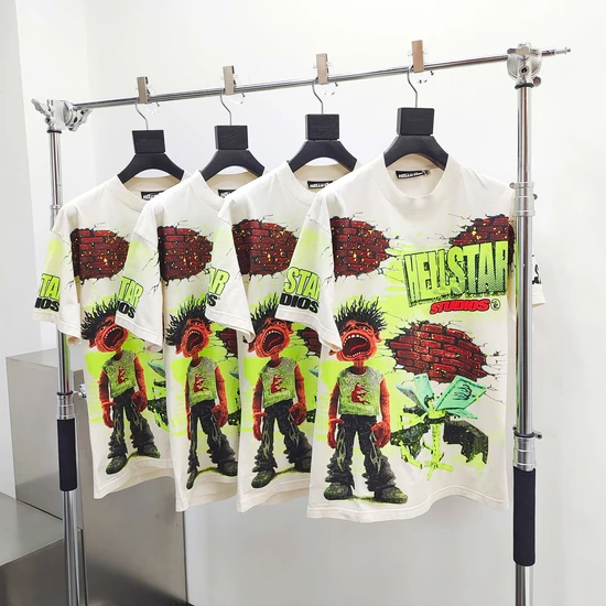 Hellstar Character Graphic T-Shirt ヘルスター キャラクター グラフィック Tシャツ
