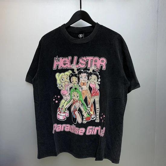 Hellstar Paradise Girl Graphic T-Shirt ヘルスター パラダイス ガール グラフィック Tシャツ
