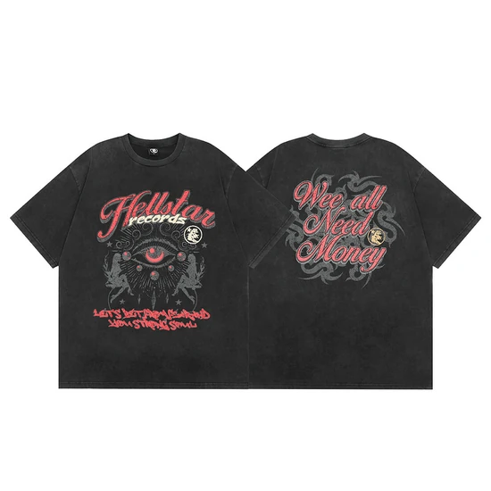 Hellstar Eye Graphic Logo T-Shirt ヘルスター アイ グラフィック ロゴ Tシャツ