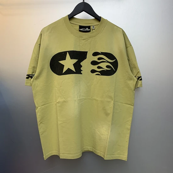 Hellstar Star Flame Graphic T-Shirt ヘルスター スター フレイム グラフィック Tシャツ