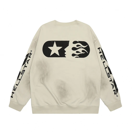 Hellstar Logo Crew Neck Sweatshirt ヘルスター ロゴ クルーネック スウェットシャツ