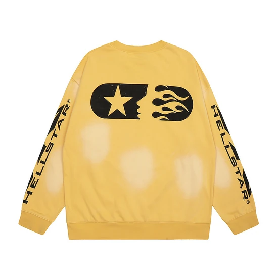 Hellstar Logo Crew Neck Sweatshirt ヘルスター ロゴ クルーネック スウェットシャツ
