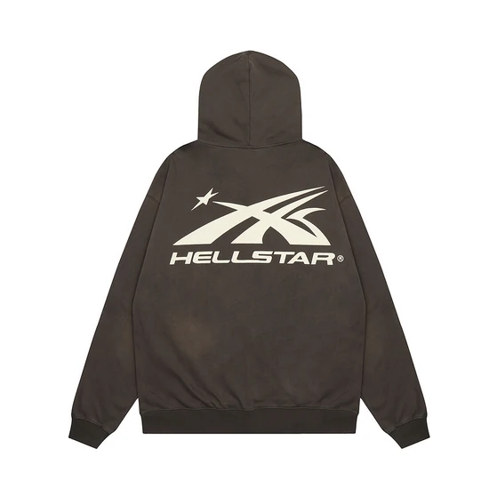 Hellstar Logo Zip-Up Hoodie ヘルスター ロゴ ジップアップ パーカー