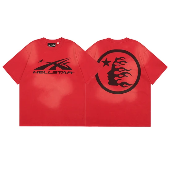 Hellstar Flaming Head Graphic T-Shirt ヘルスター フレイミング ヘッド グラフィック Tシャツ